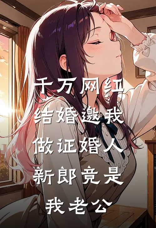 千万网红结婚邀我做证婚人，新郎竟是我老公