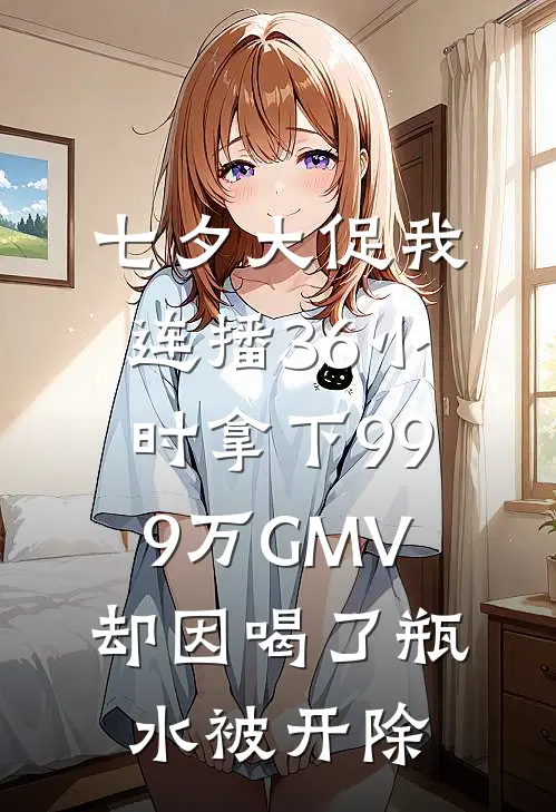 七夕大促我连播36小时拿下999万GMV，却因喝了瓶水被开除