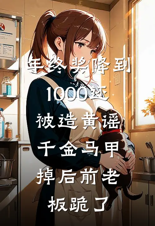 年终奖降到1000还被造黄谣，千金马甲掉后前老板跪了