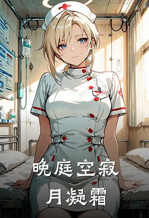 晚庭空寂月凝霜