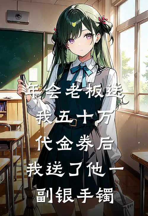 年会老板送我五十万代金券后，我送了他一副银手镯